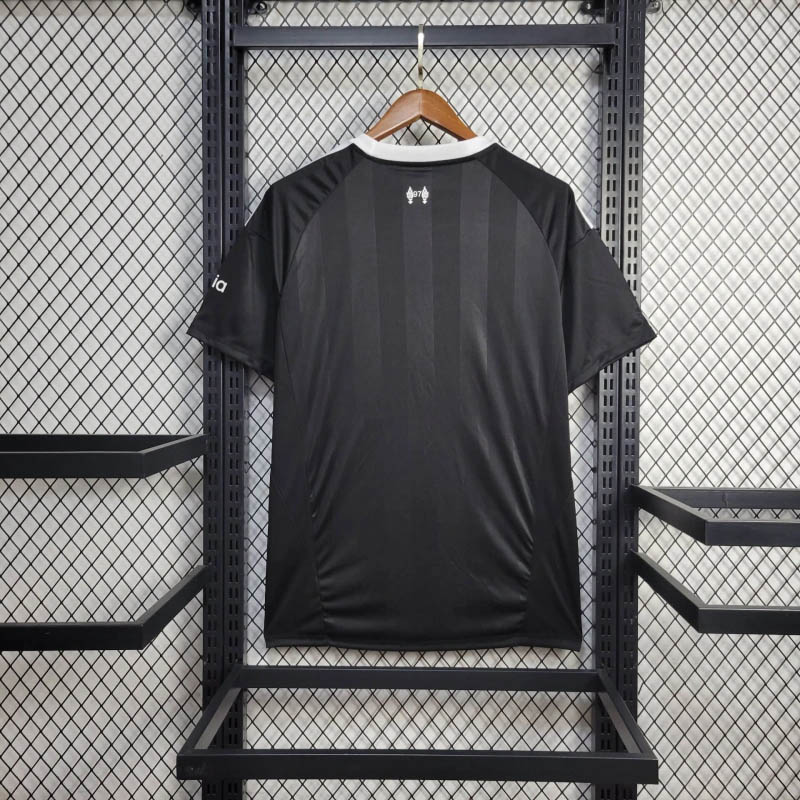 2025/2026 Liverpool Goalkeeper Black Soccer Jersey 1:1 Thai Quality