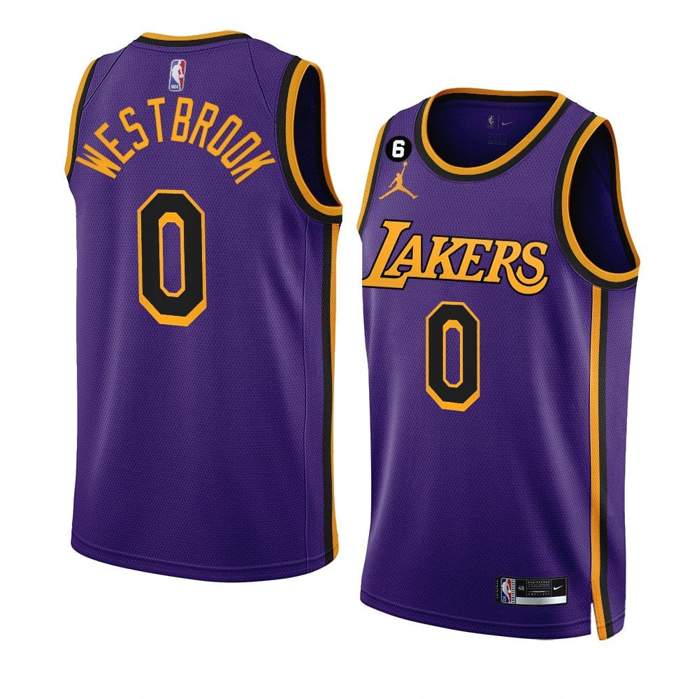Russell Westbrook Los Angeles Lakers 2022-23 Statement Jersey