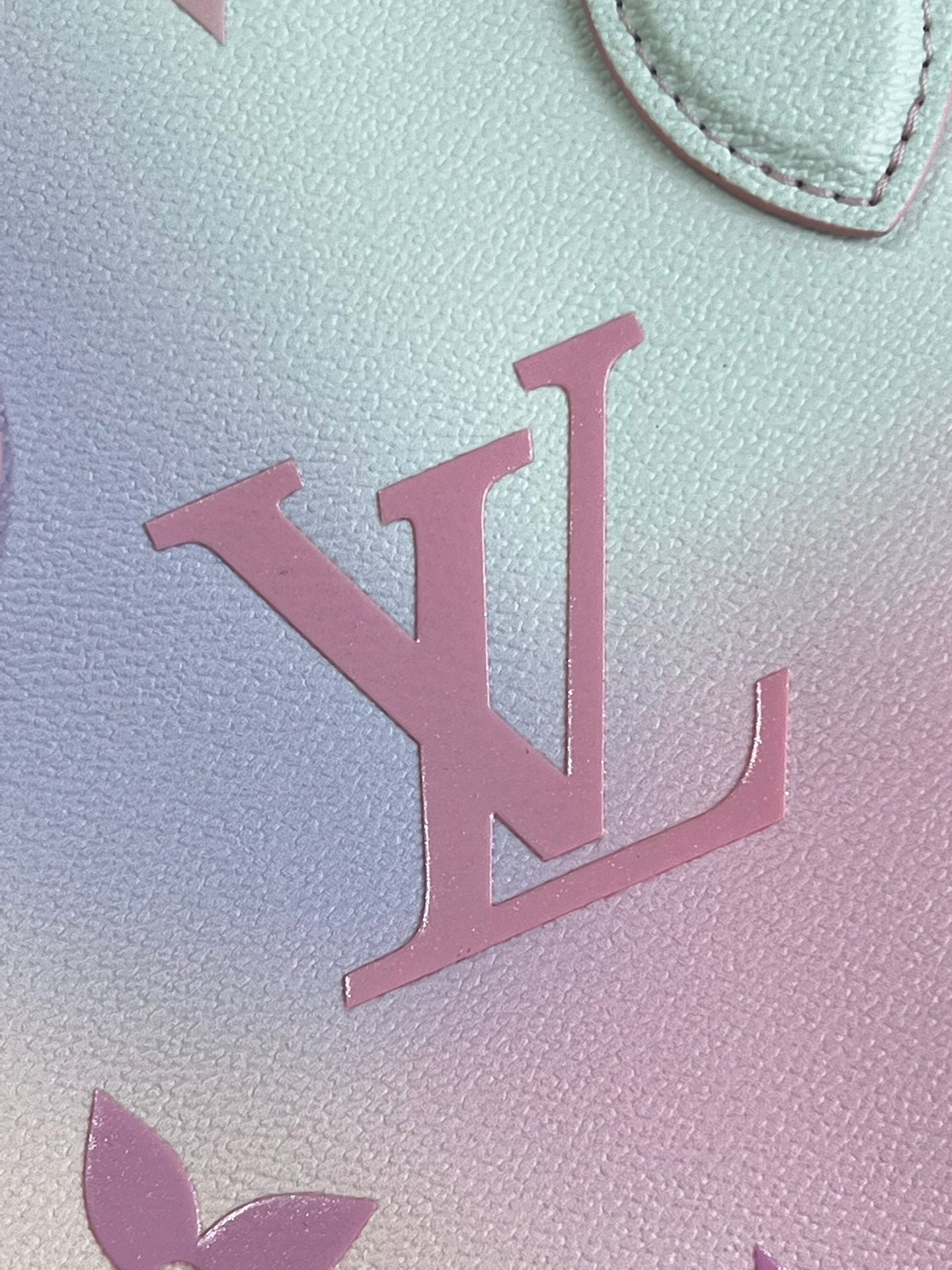 TOP Louis Vuitton LV  Sunrise 2Way Pastel On The Go Bag PM 25X19X11.5cm-Pink