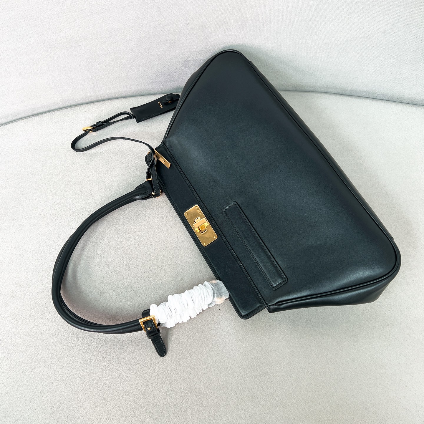 TOP PRADA Leather Bag 38x21x8cm - Black