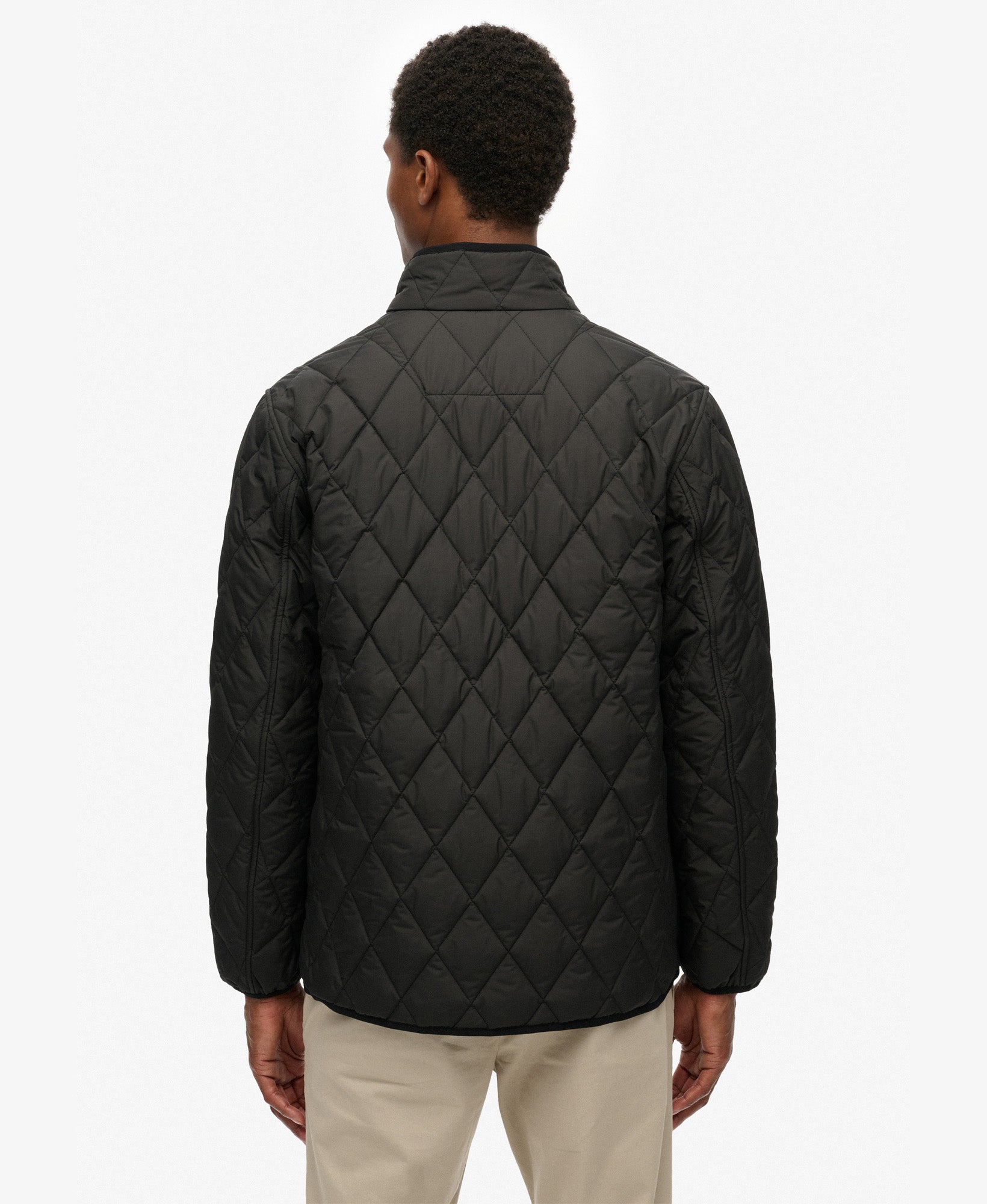 Quilted Estate Jacket | Meteorite Black