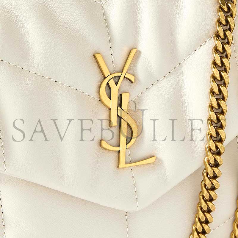 YSL TOY PUFFER IN LAMBSKIN 7477581EL079207 (23*15.5*8.5cm)