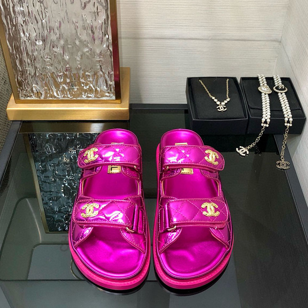 Chanel Fashionable Half Slippers Sandals Slide（Replica）