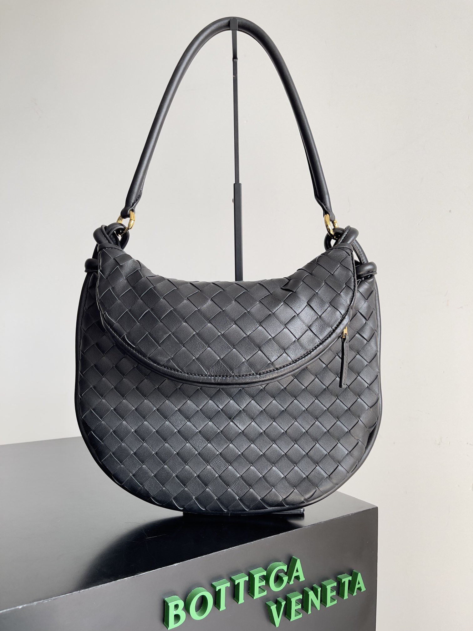 TOP Bottega Veneta BV GemeIIi Bag 36x10x25cm - Black