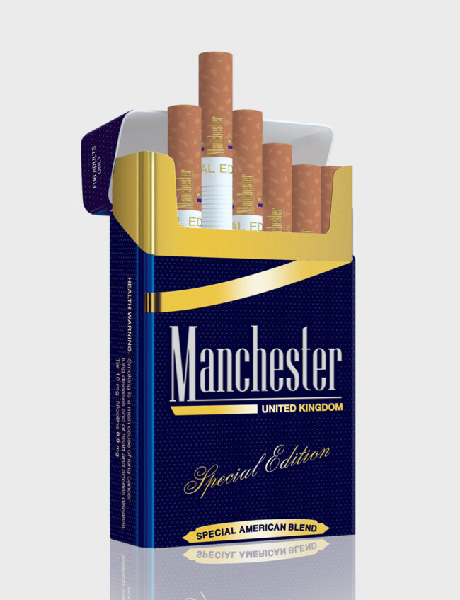 Manchester Special Edition Blue 8mg