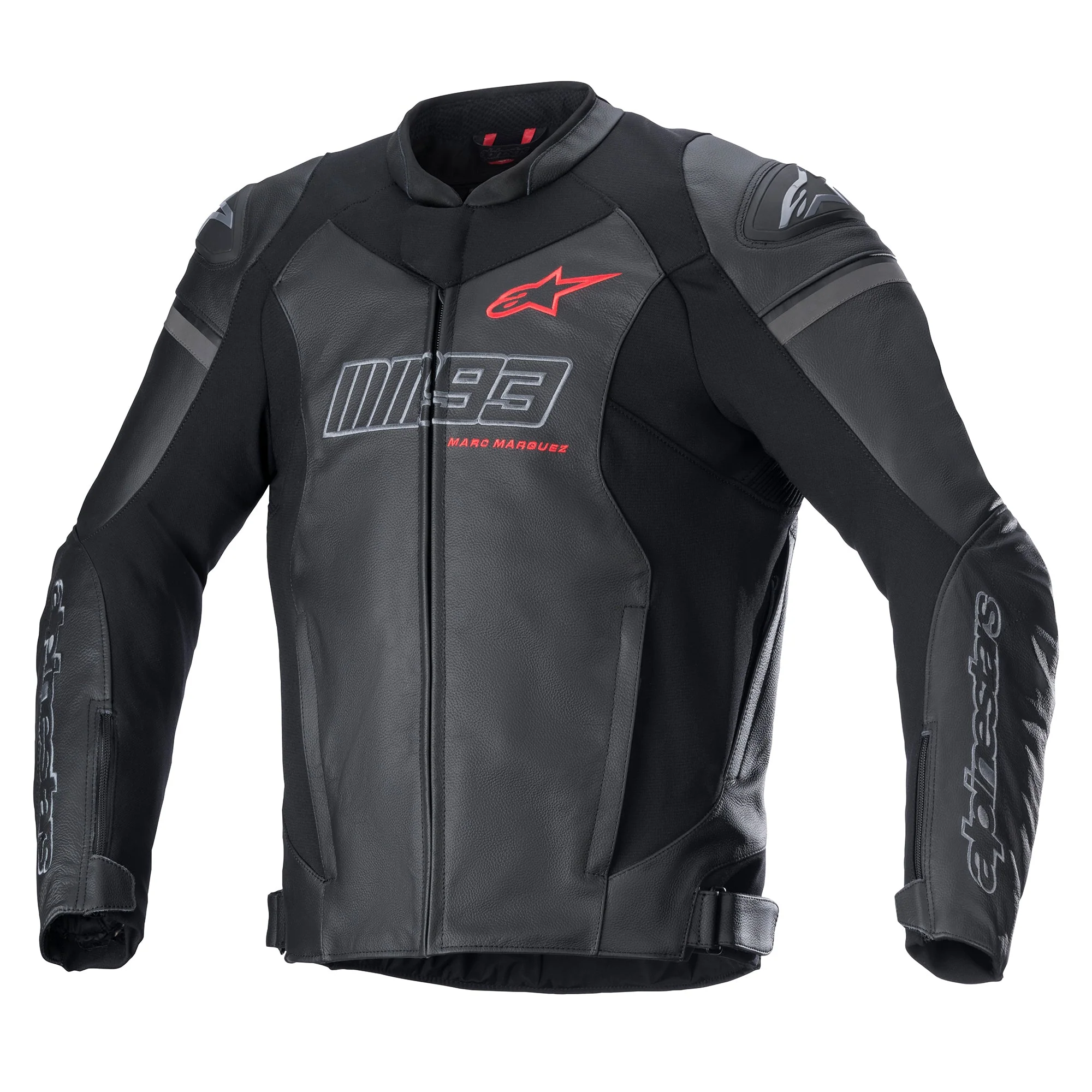 MM93 Track Leather Jacket