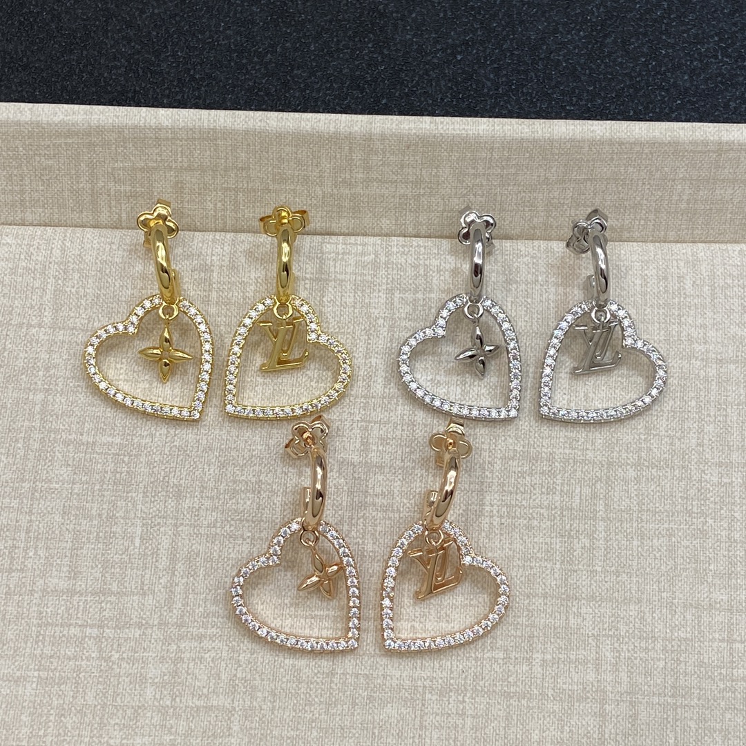TOP Louis Vuitton LV Earrings - 3 Color
