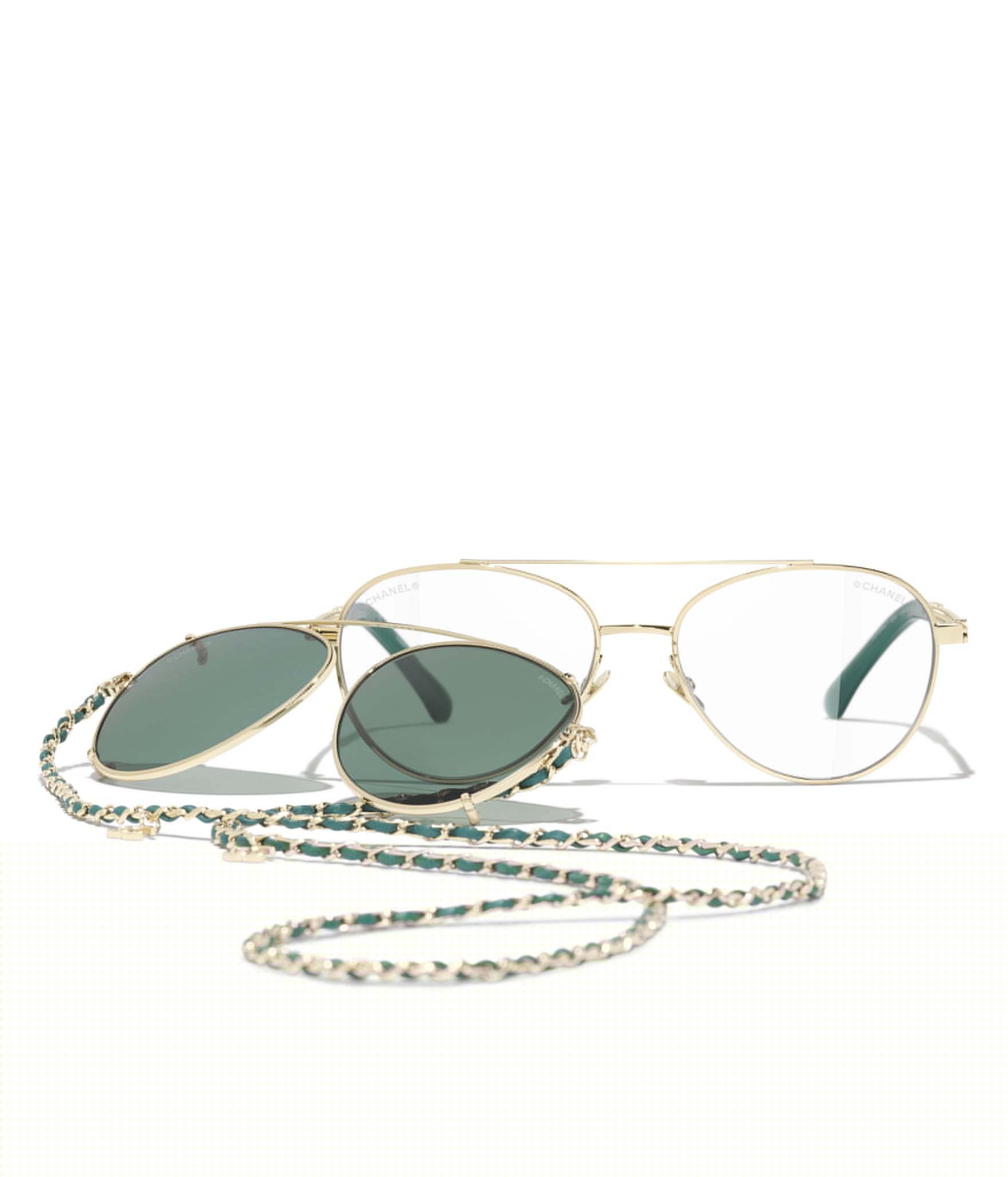 CHANEL Pilot Sunglasses A71739X27389L