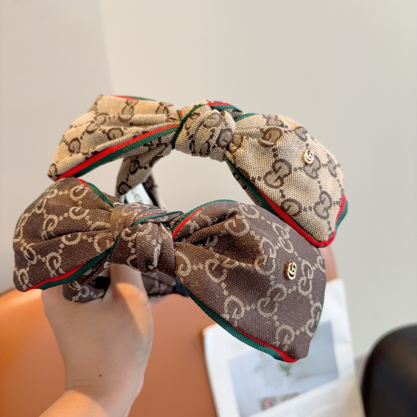 TOP GUCCI Classic Hairband - 2 Colors