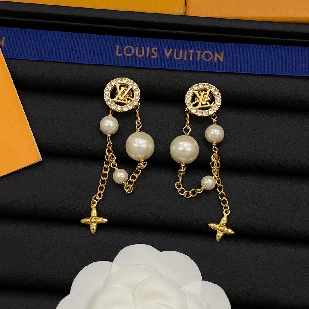 TOP Louis Vuitton LV Earrings - 3 Color