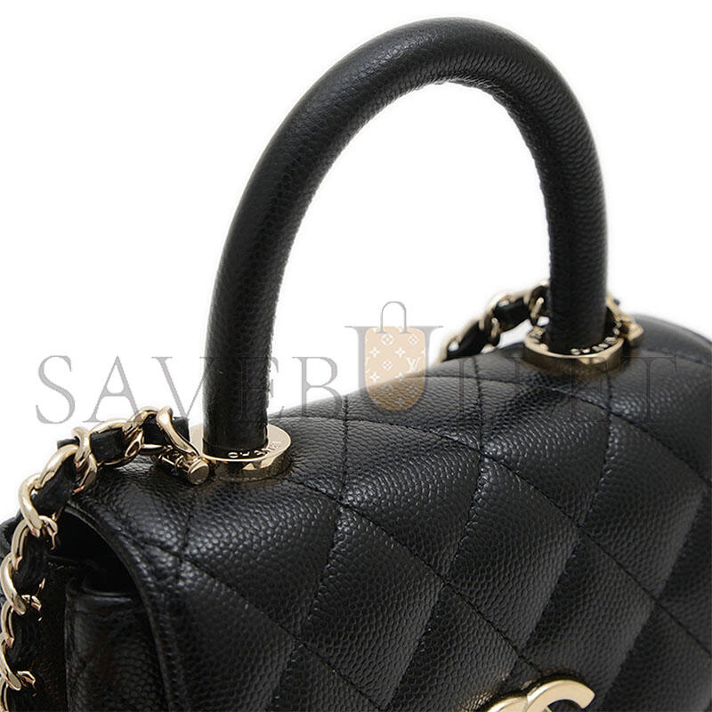 CHANEL MINI FLAP BAG WITH TOP HANDLE AP4244 (14.5*11.5*5.5cm)