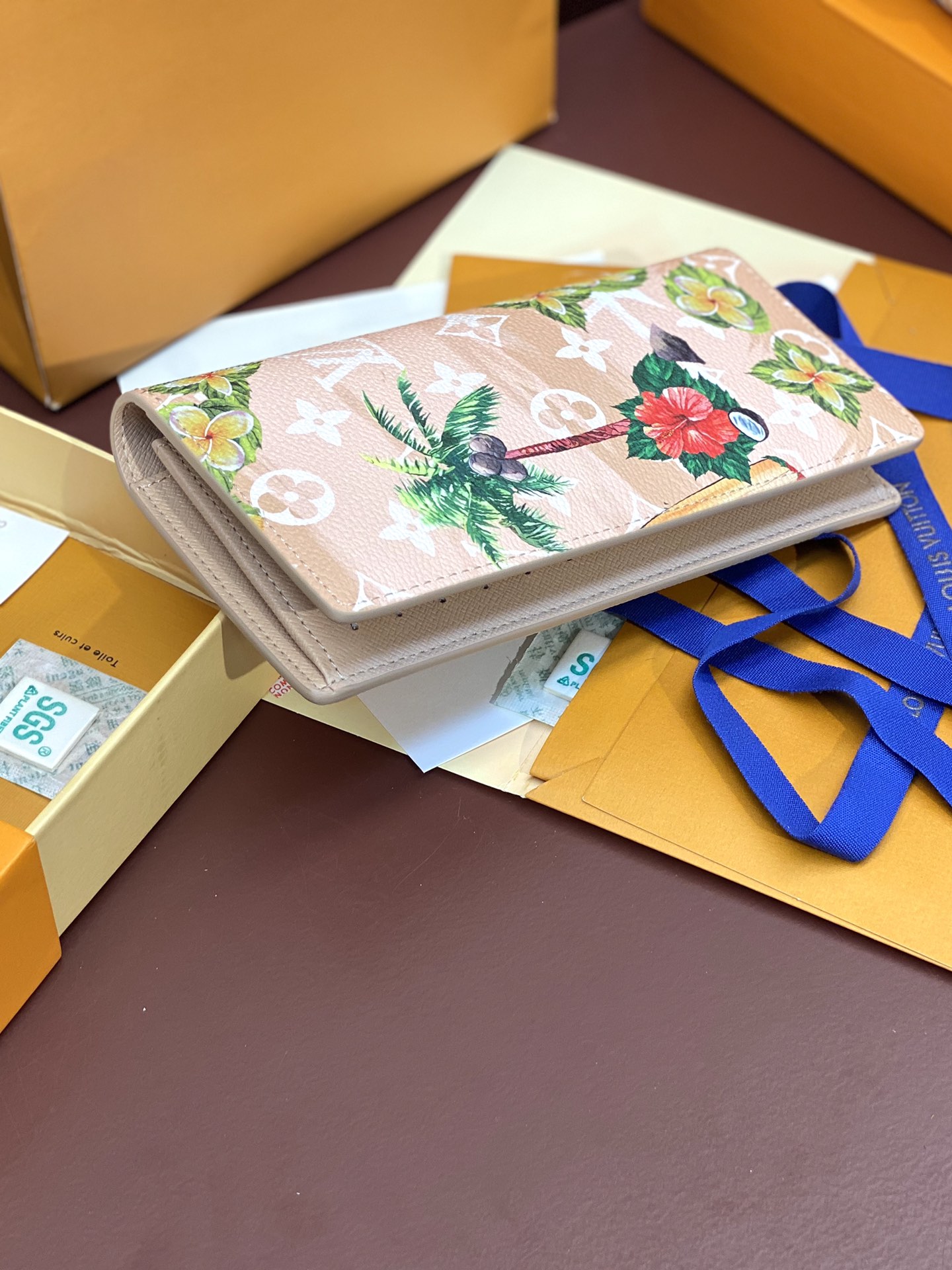 TOP Louis Vuitton LV Monogram Eclipse Wallet 19X10cm - Khaki