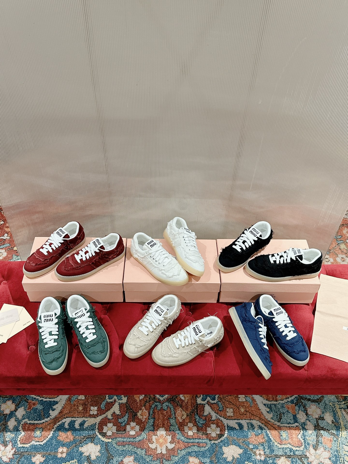 TOP Miu Miu Retro German Training Shoes - 5 Color