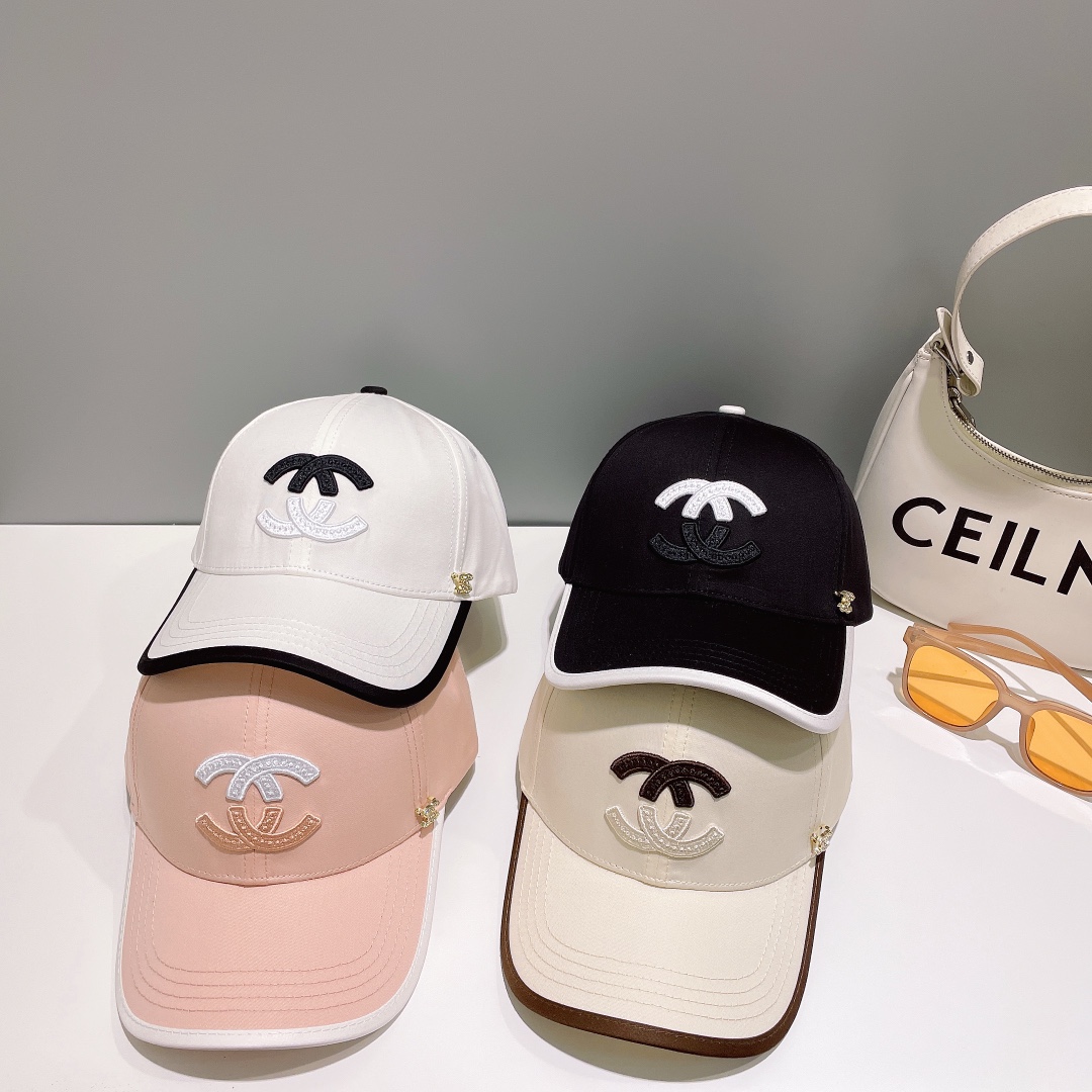 TOP CHANEL Classic Baseball Hat - 4 Colors