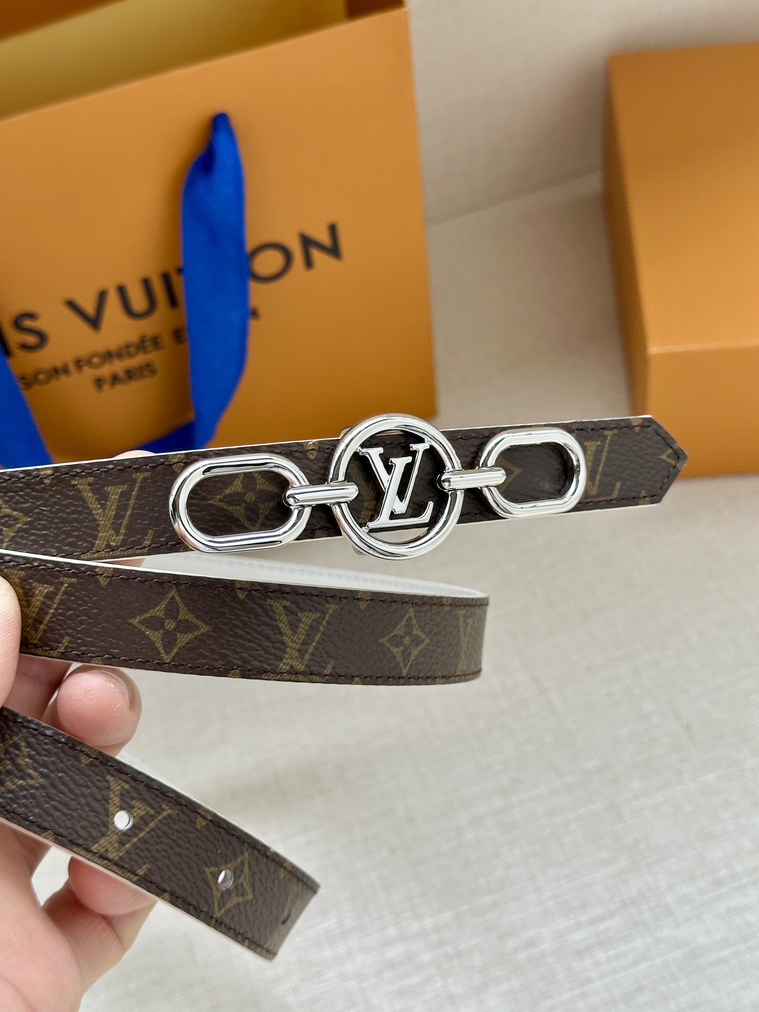 TOP Louis Vuitton LV Trio Reversible Belt - 2.0CM