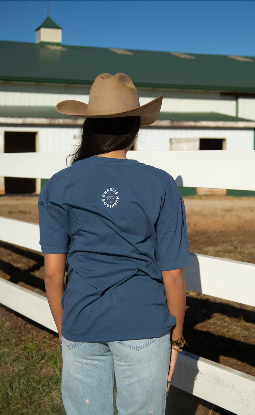 charlie southern: should've been a cowgirl tee