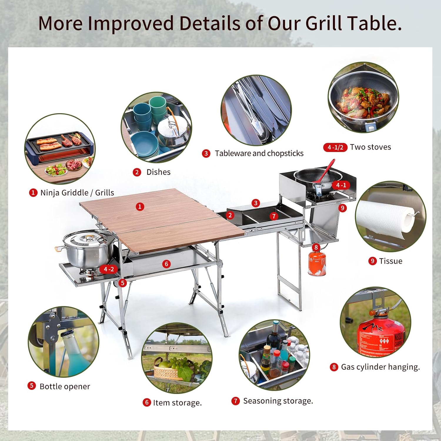 D881 Mobile Outdoor Kitchen