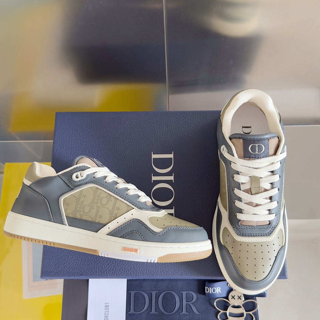TOP Christian Dior B27 Low Top Sneakers - Oblique Monogram