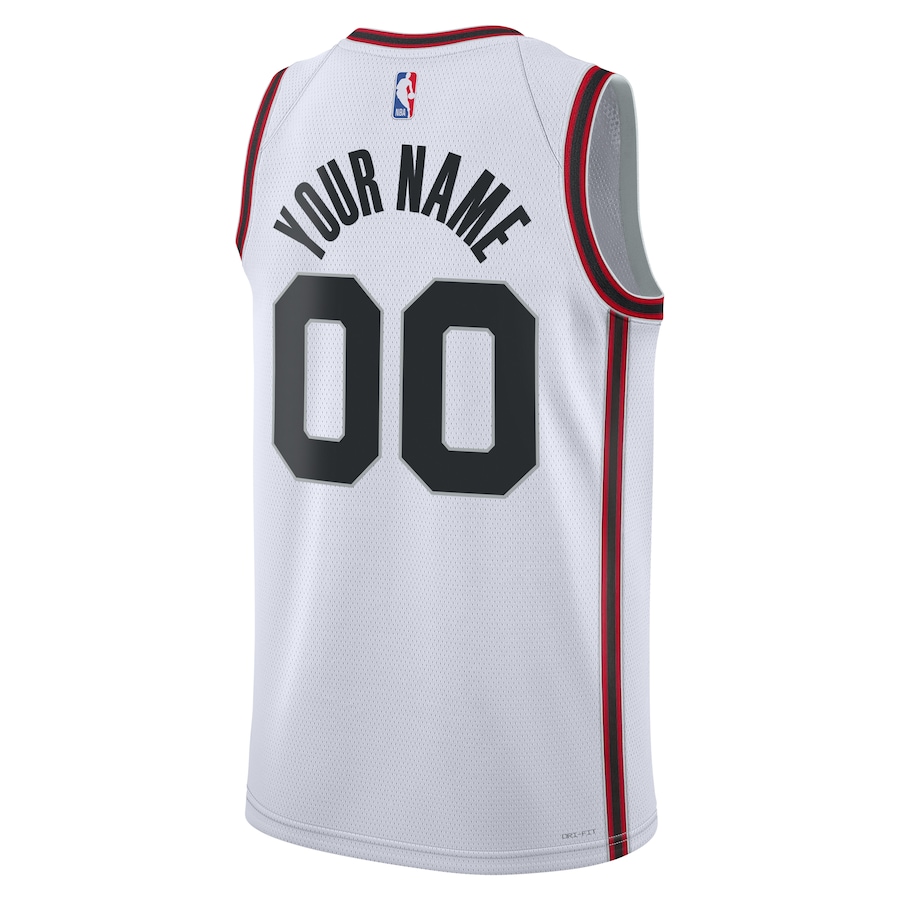 Unisex Houston Rockets White 2024/25 Custom Swingman Jersey - City Edition