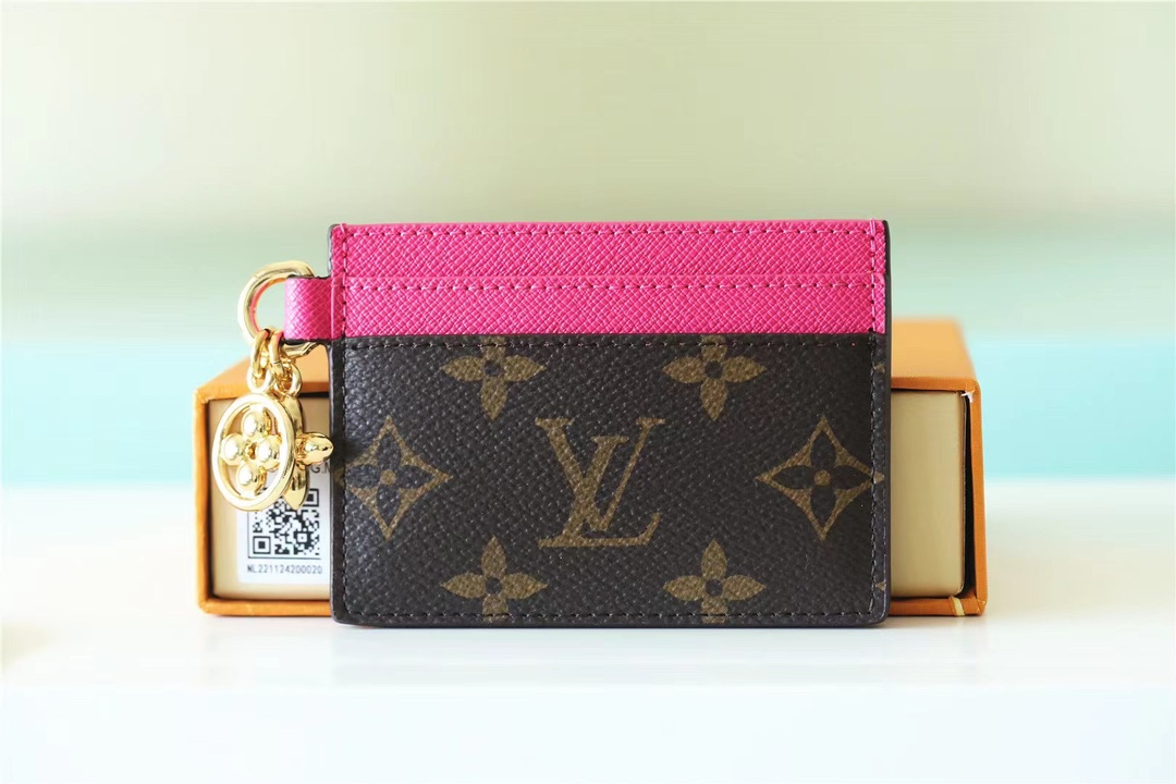 TOP Louis Vuitton LV  Card Holder  11-7-0.5 cm - 3 Colors