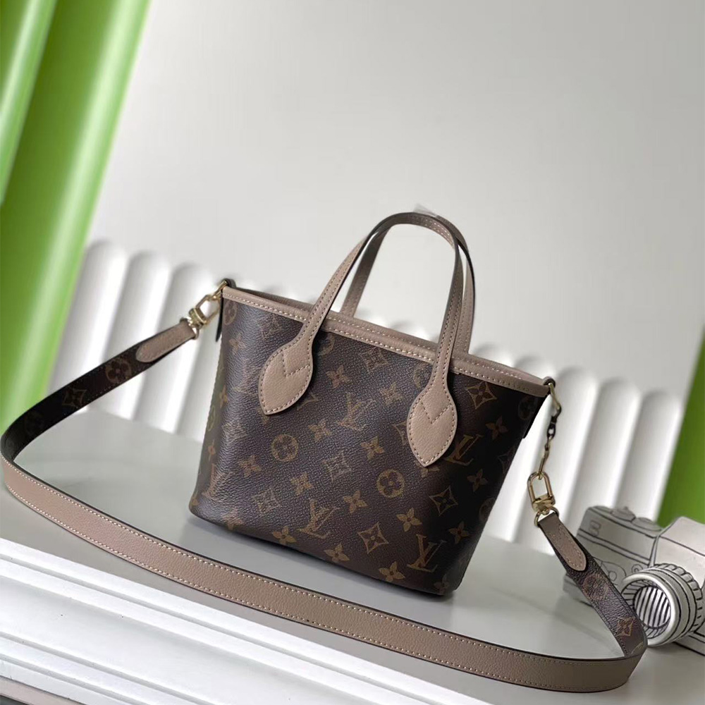 Louis Vuitton REVERSIBLE Neverfull Bandoulière Inside Out BB (7A regular version)