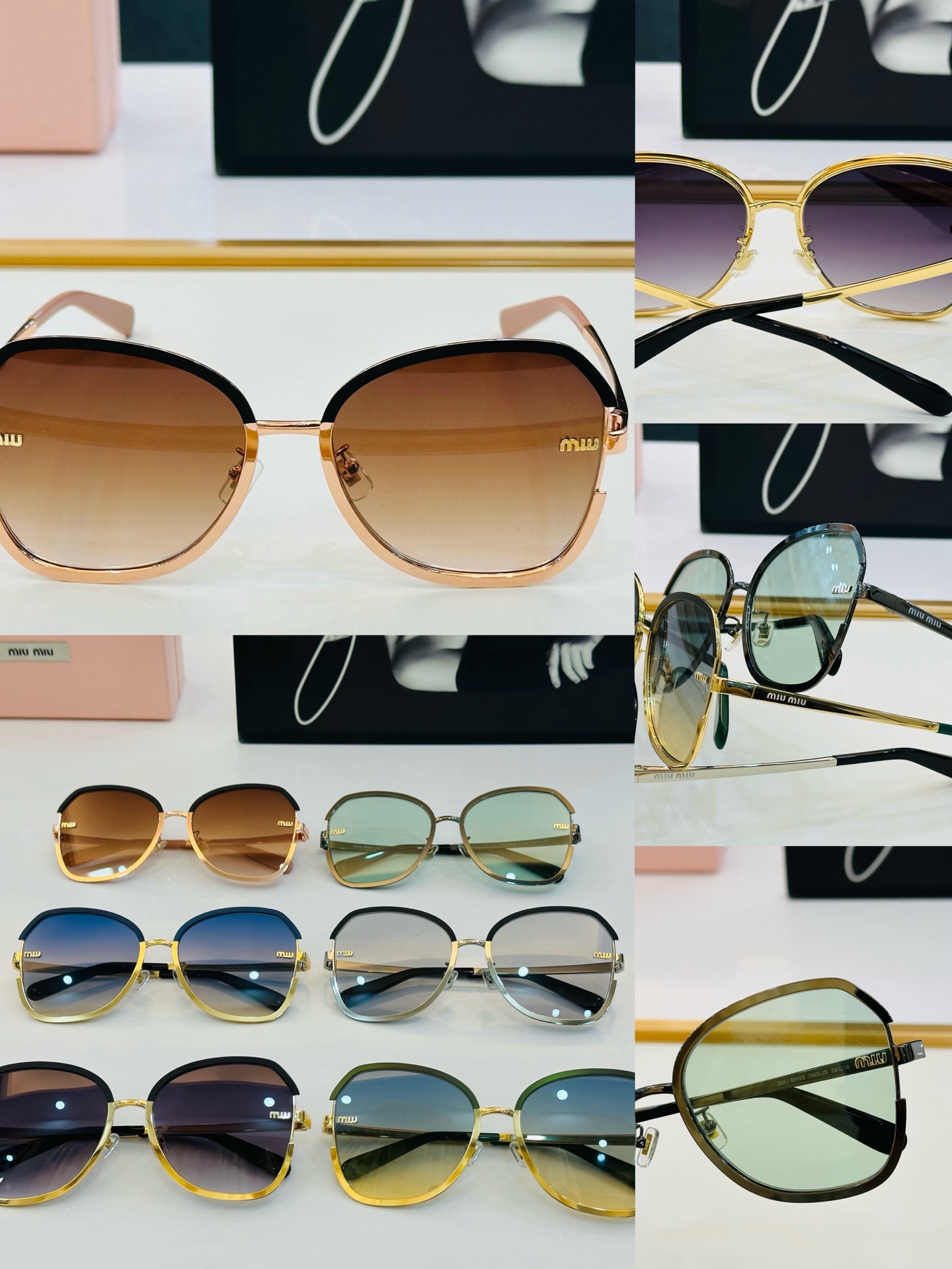 TOP Miu Miu Sunglasses - 6 Colors