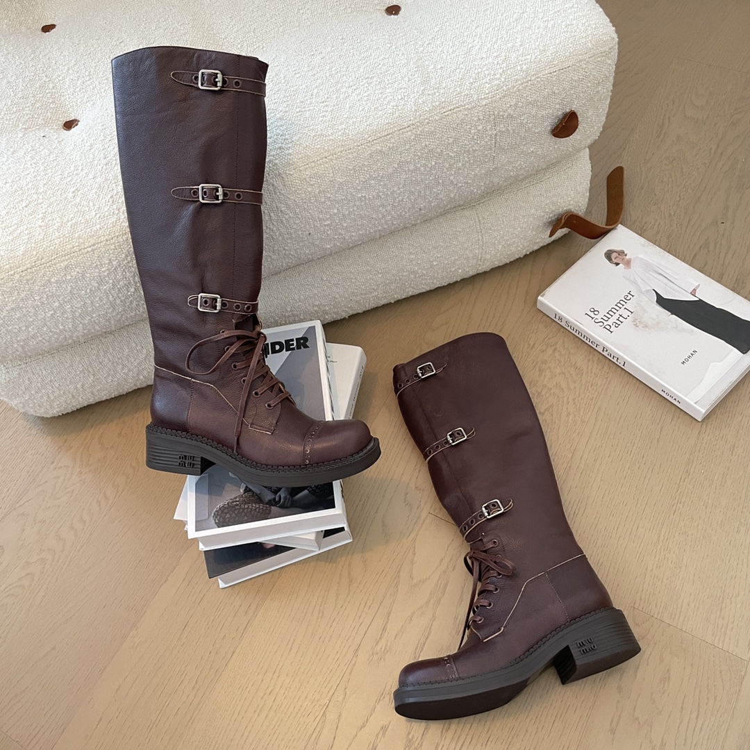 TOP Miu Miu Long Boots - 2 Color