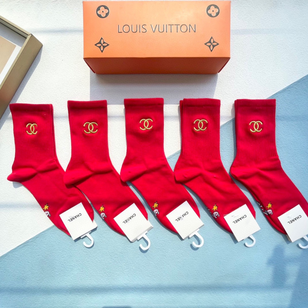 TOP Louis Vuitton LV LV European And American Famous Brand Stockings