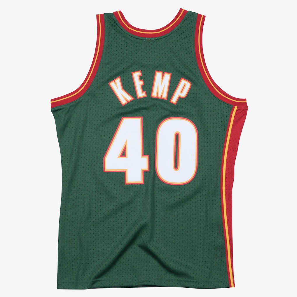 Seattle Supersonics Swingman Jersey Road Shawn Kemp 1995-96