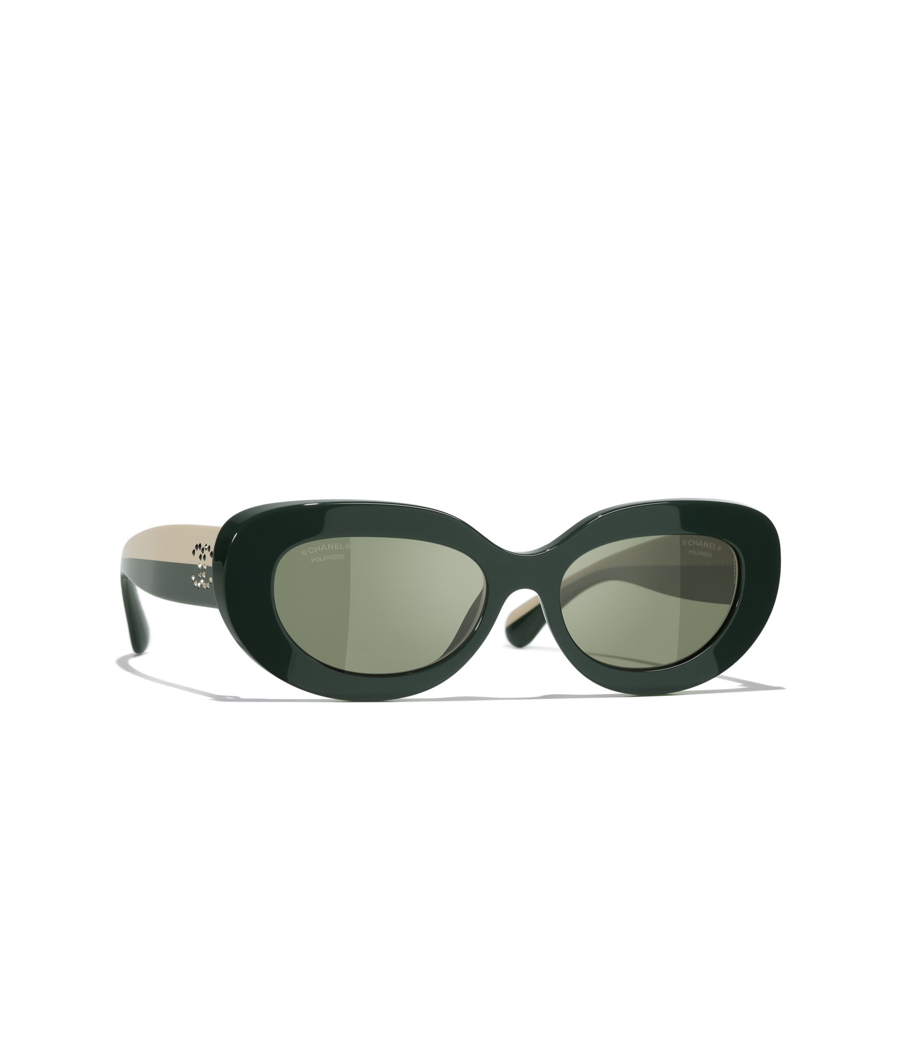 CHANEL Oval Sunglasses A71778X08101S