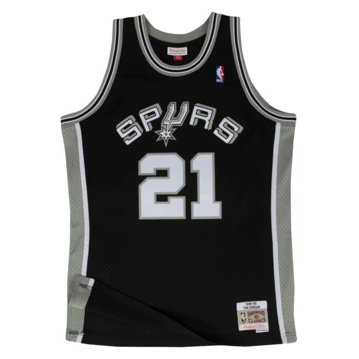 Tim Duncan Throwback San Antonio Spurs Jersey