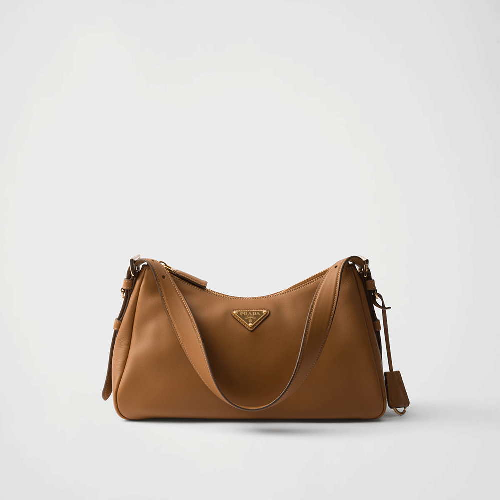 Prada Aimée large leather shoulder bag (Replica)