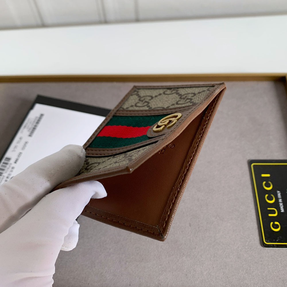 Gucci Unisex GG Card Holder（Replica）