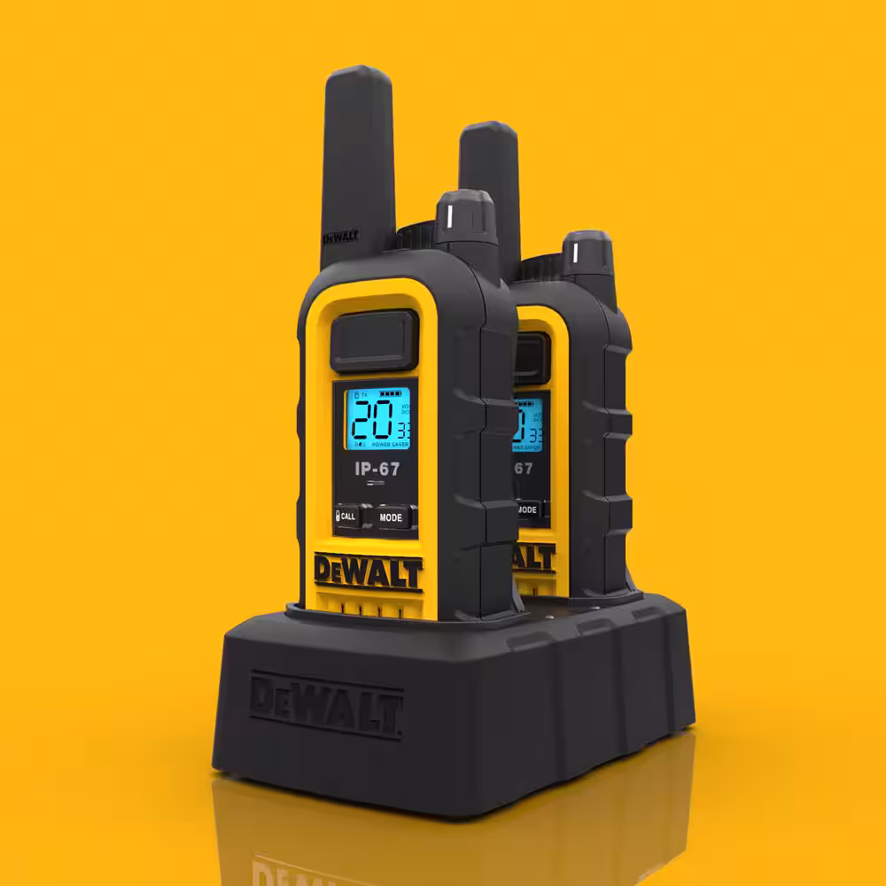 DXFRS300 Heavy-Duty 1-Watt Walkie Talkies (2-Pack)