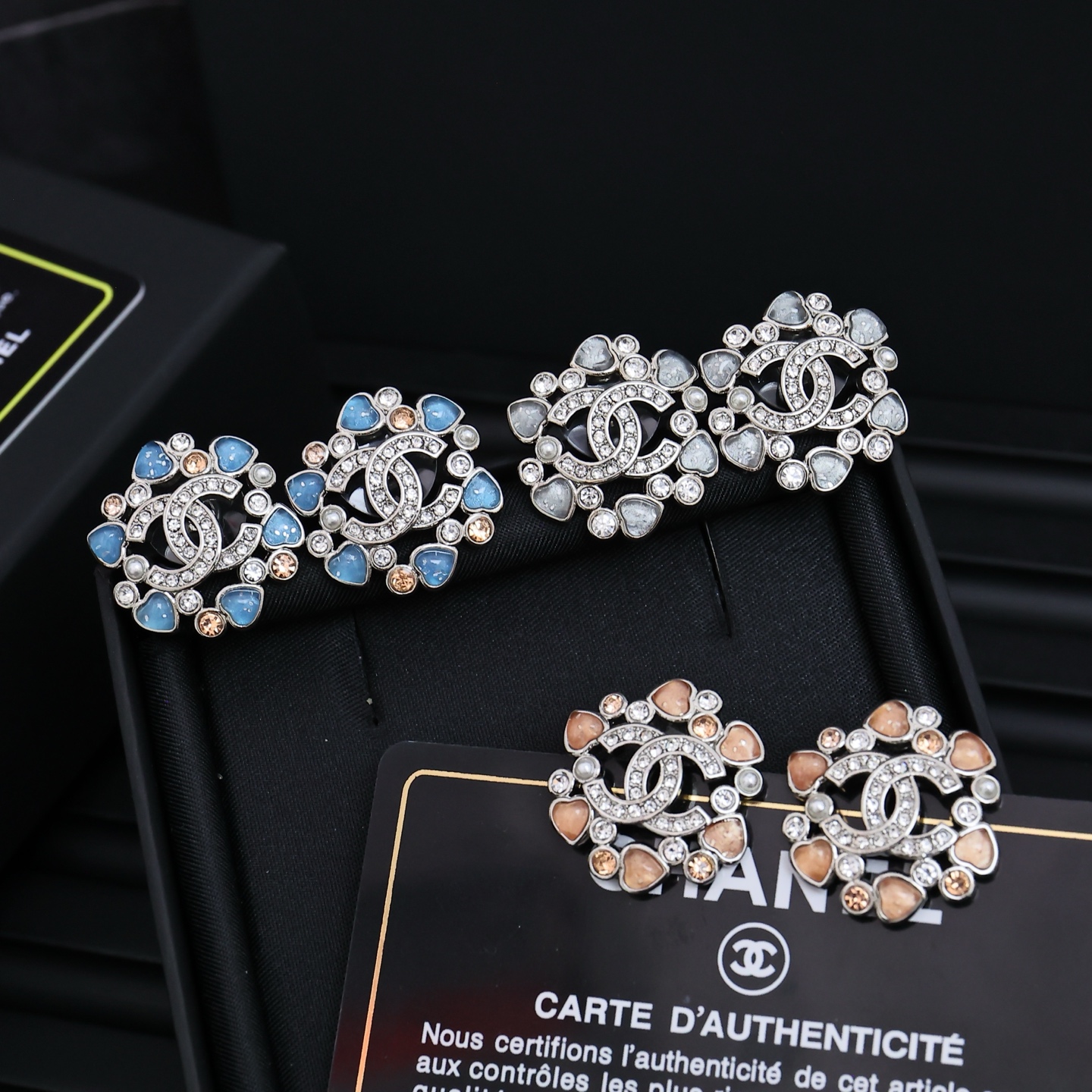 TOP CHANEL Earrings- 3 Colors