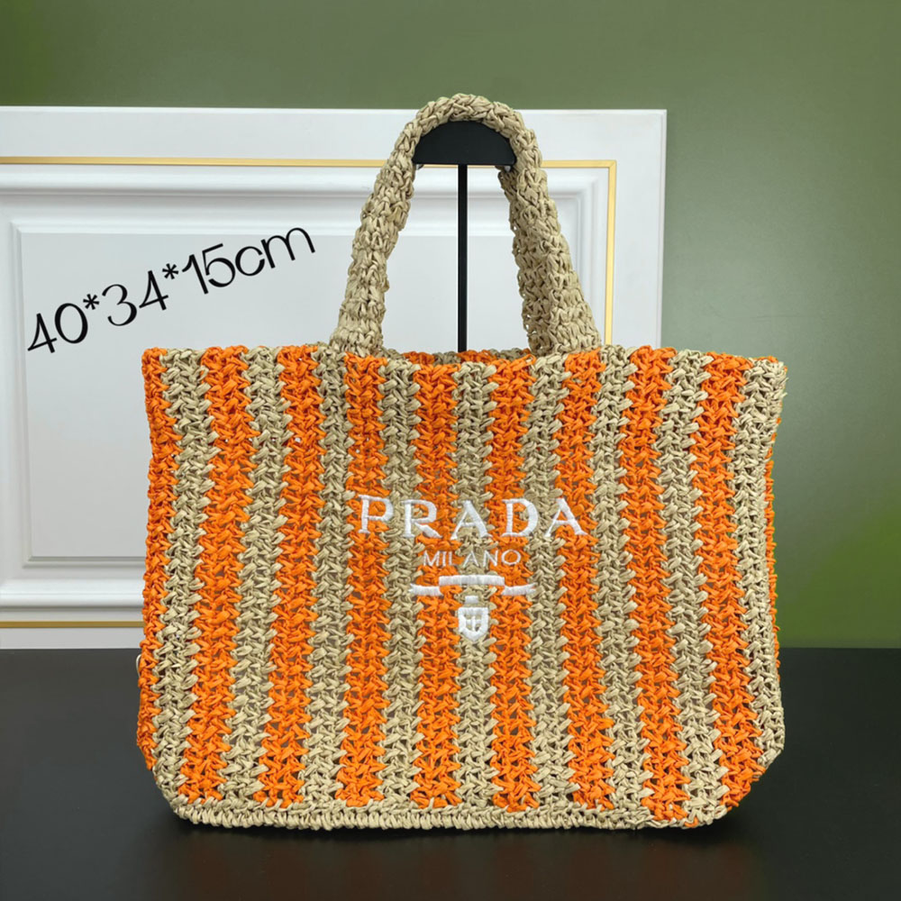 PRADA Crochet tote bag(Replica)