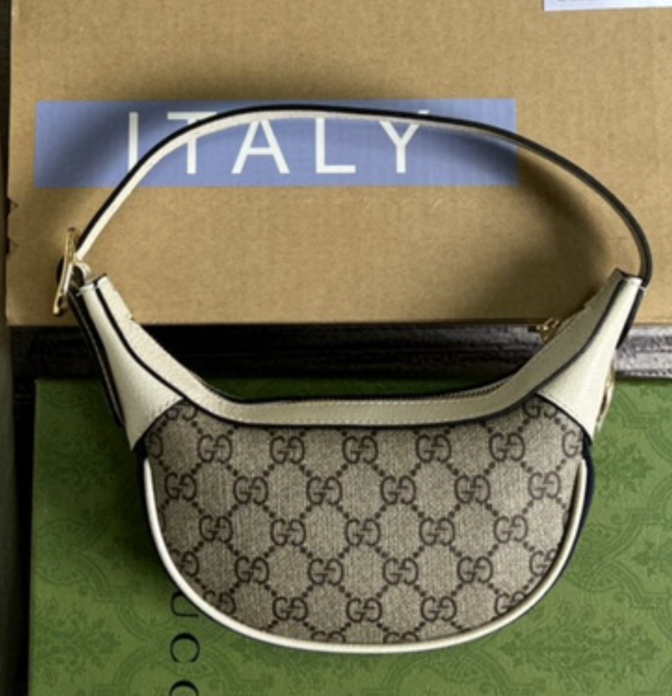 Gucci Ophidia Canvas&Leather Shoulder  Bags (Replica)
