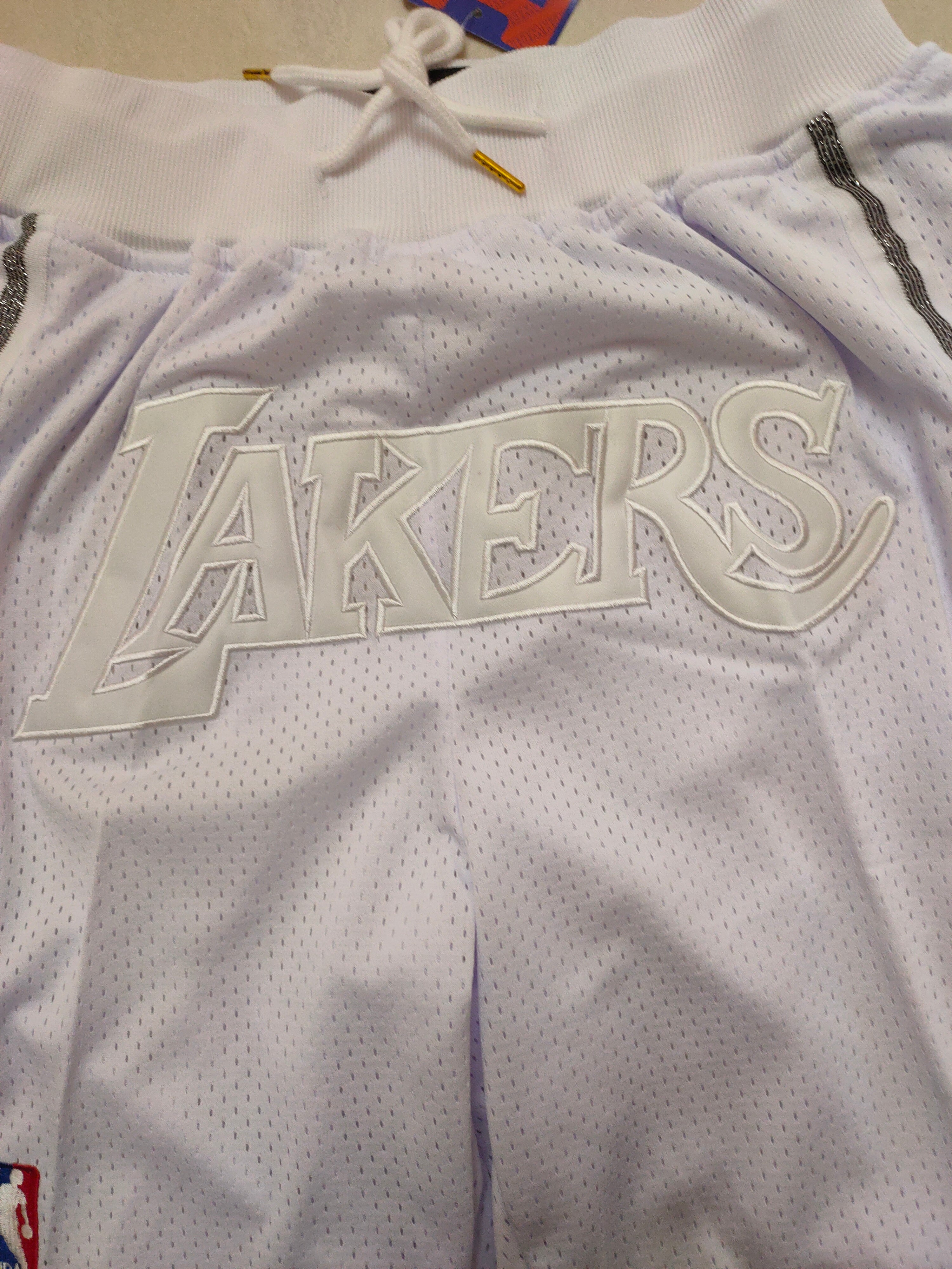Los Angeles Lakers MVP White Pocket Pants