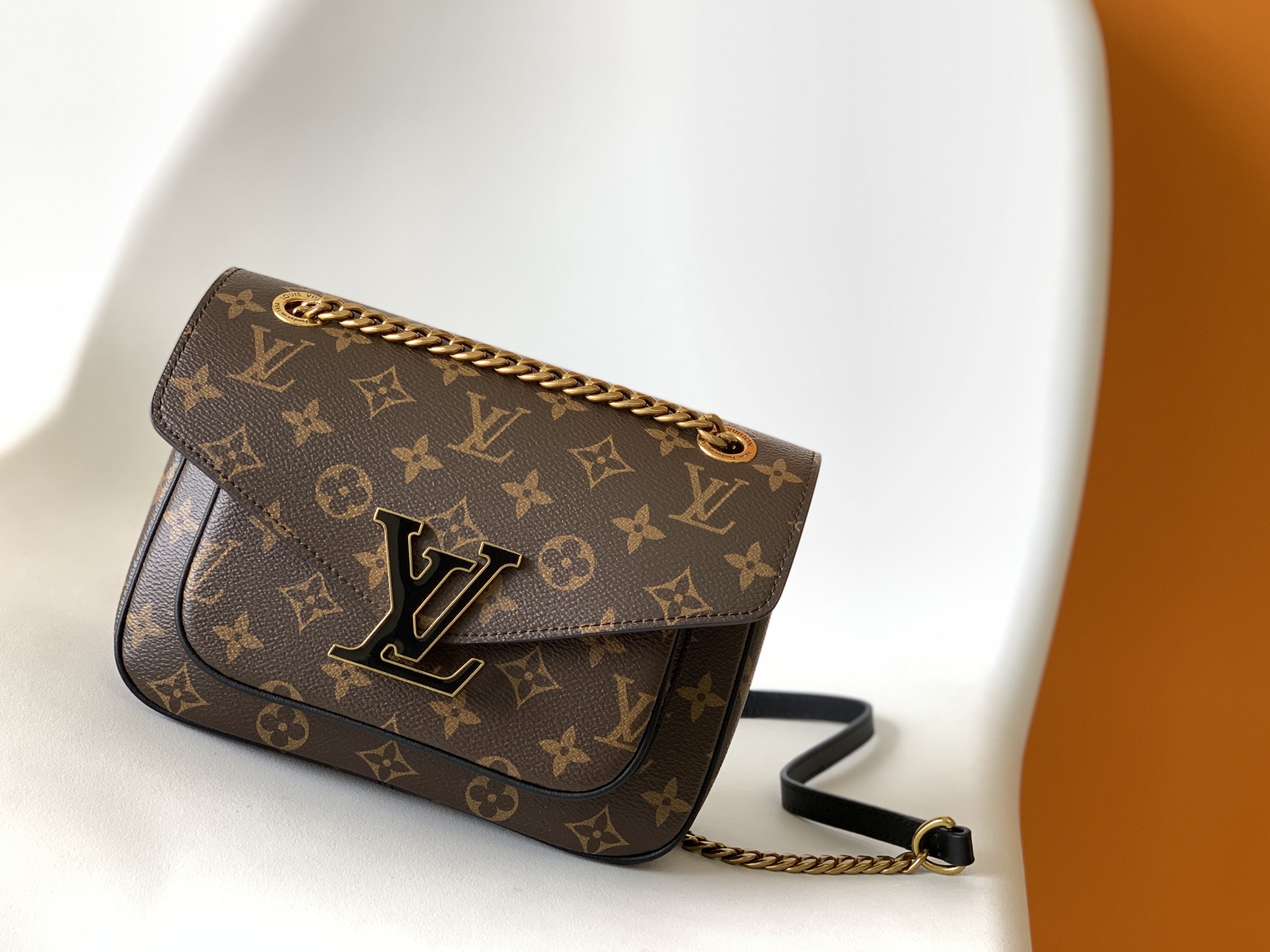 TOP Louis Vuitton LV NeoMonceau Handbag - 22x17x10cm - Brown