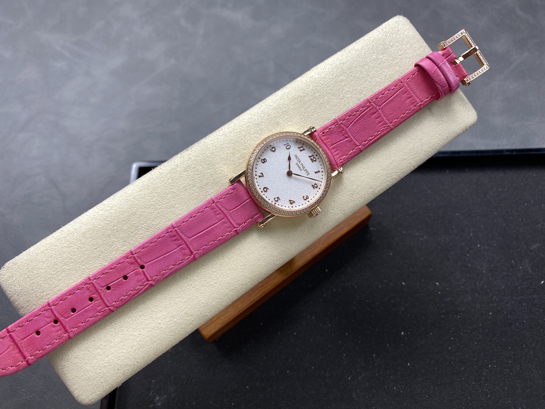 TOP Patek Philippe 7200R-001 Watch 34.6mm-Rose Pink