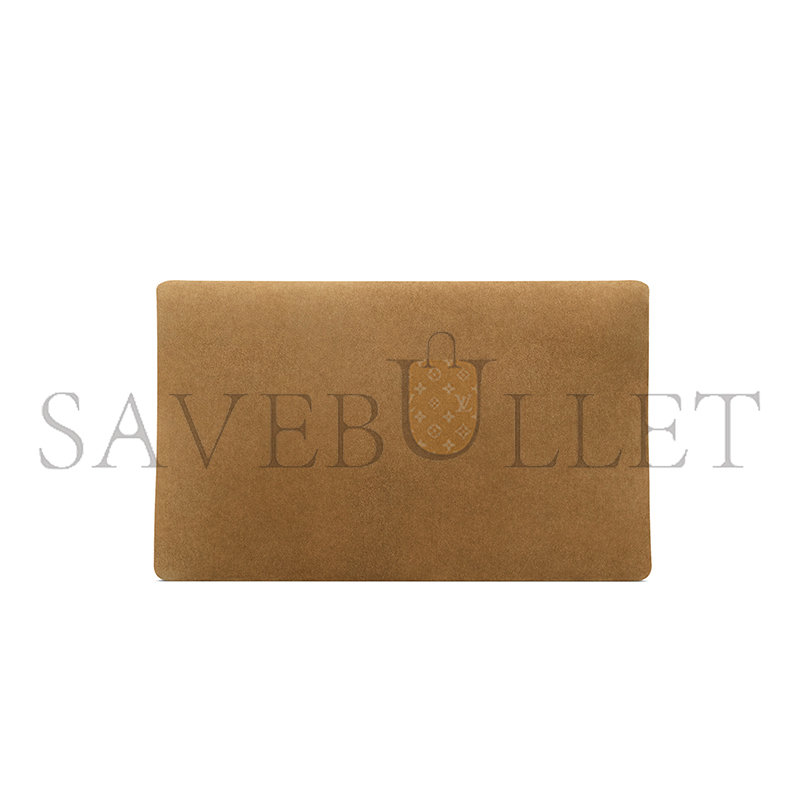YSL CASSANDRE LARGE ENVELOPE POUCH IN SUEDE 7693071U80W3194 (29.5*18*4.5cm)