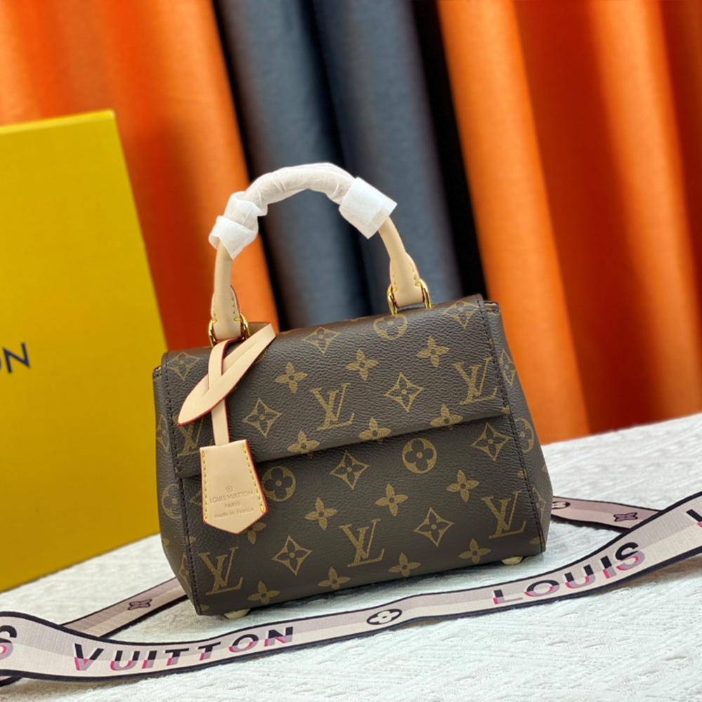 Louis Vuitton LV Cluny Leather Shoulder Crossbody Bag M46055&M46054 (Replica)