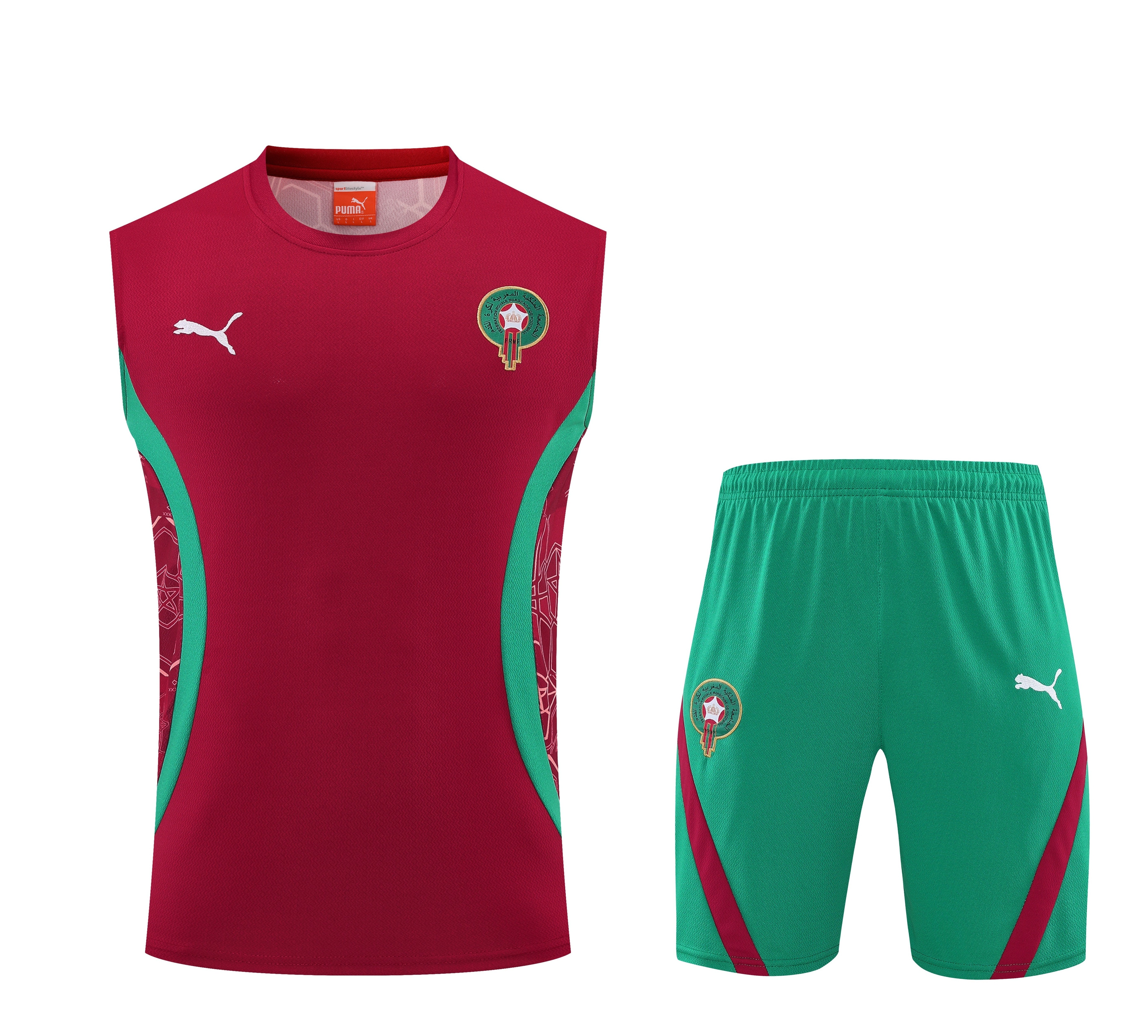 Morocco Pre-Match Training Vest Kits 25-26