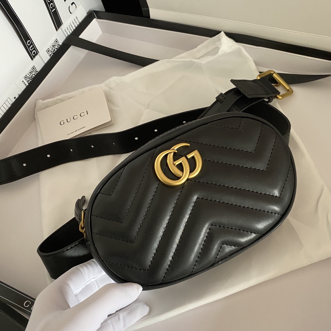 Gucci GG Marmont Waist Bag(Replica)