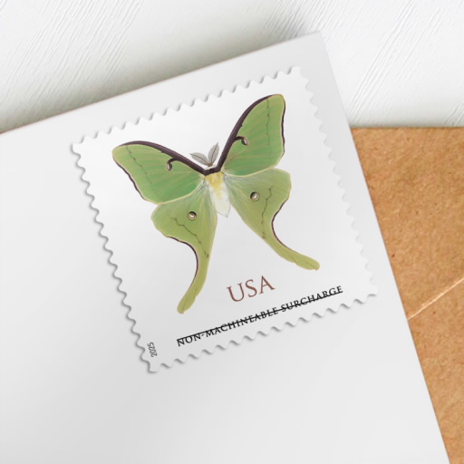 Luna Moth Stamps
