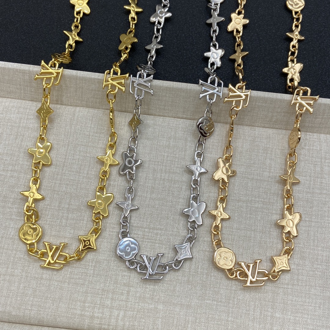 TOP Louis Vuitton LV Necklace - 3 Color