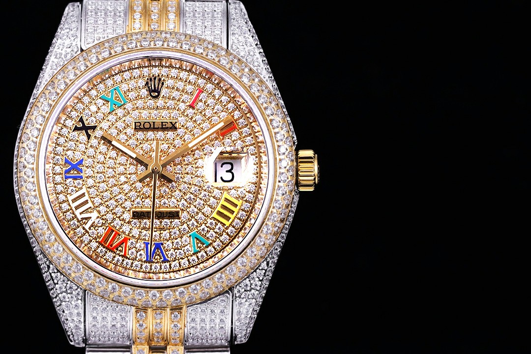 TOP ROLEX Rolex AAA Zircon Automatic Machine Watch