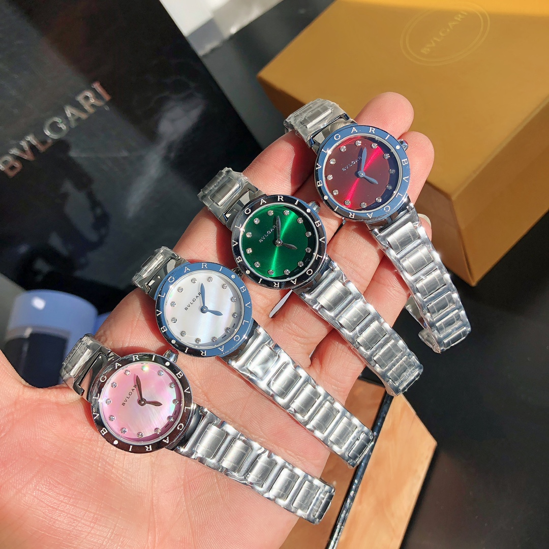 TOP BVLGARI Watch 26x6mm - 4 Color
