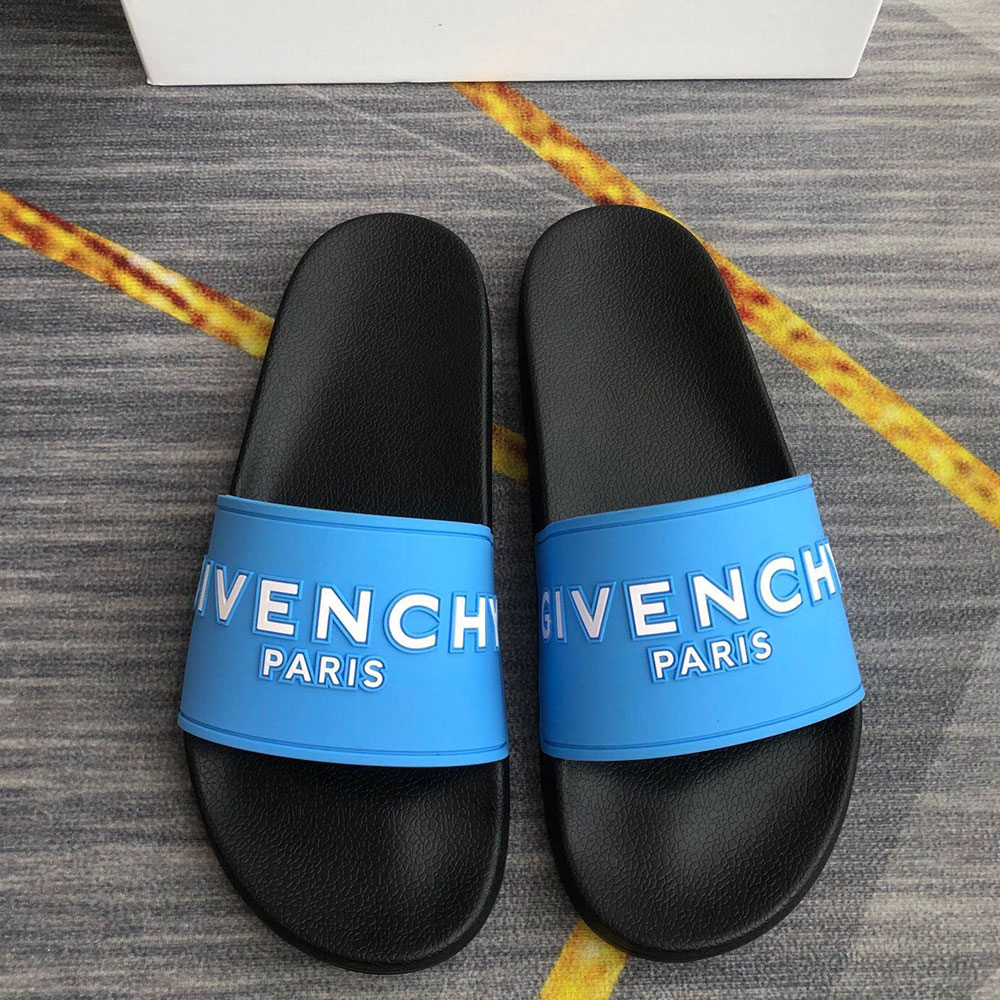 Givenchy Rubber Logo flip-flops Slide Sandal(Replica)