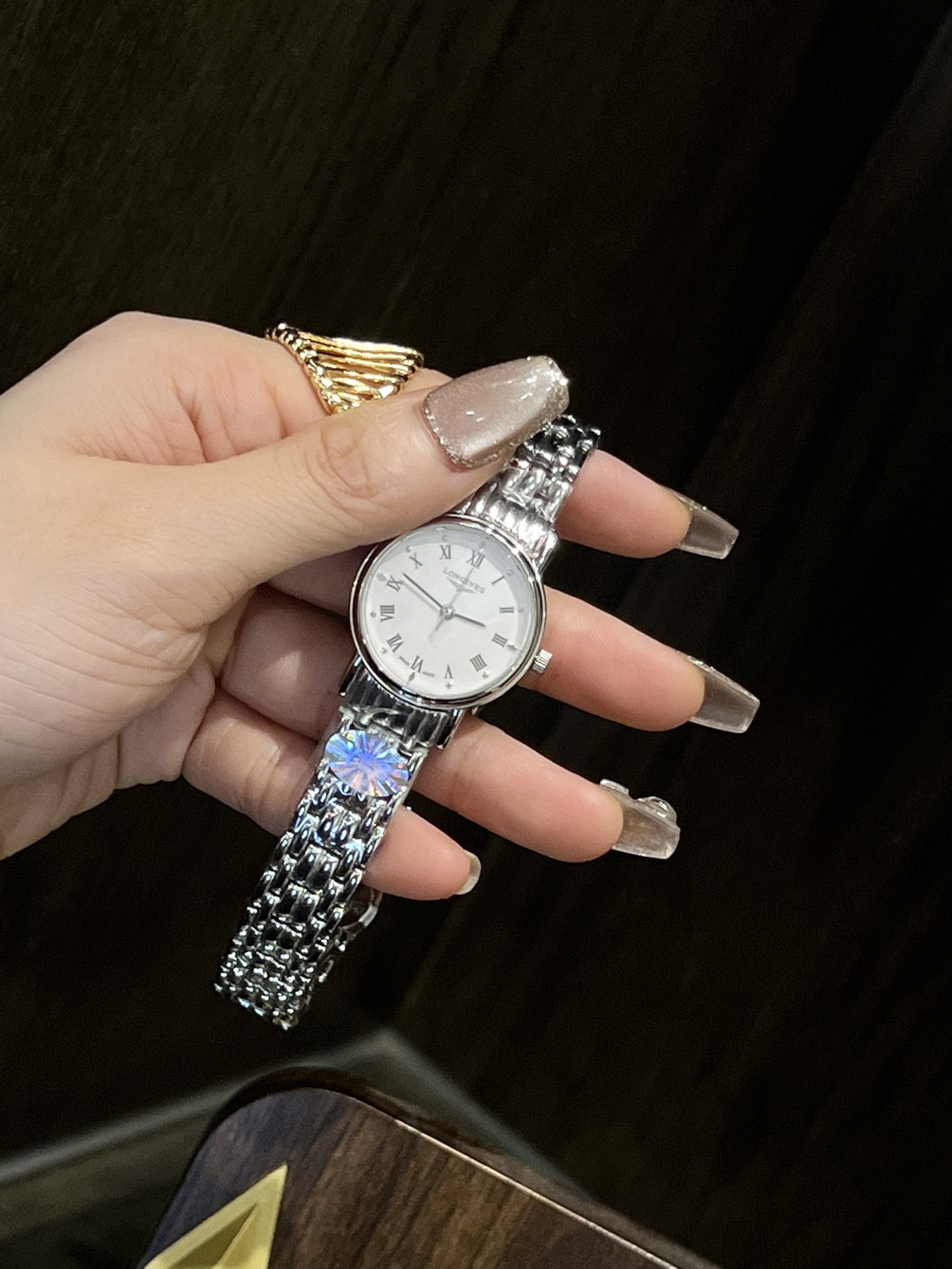 TOP LONGINES Medieval romance small gold  Watch 26mm